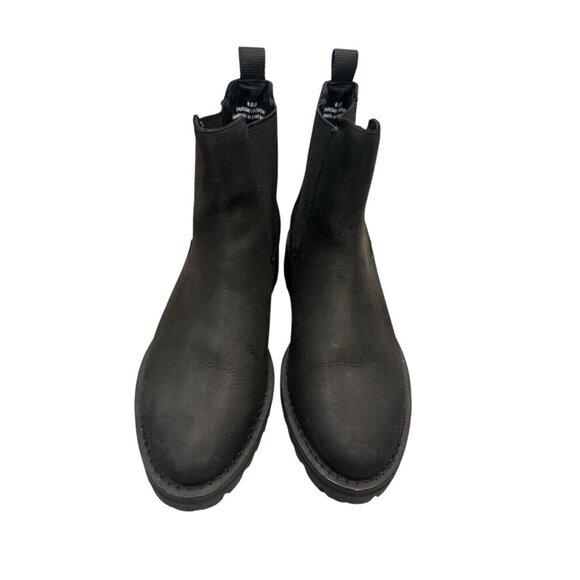 Thursday Boot Co Legend Chelsea Boot Matte Black Leather Womans Size 6.5 - Picture 3 of 3